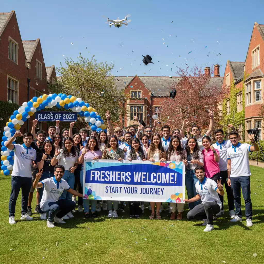 Freshers Welcome Group Photo