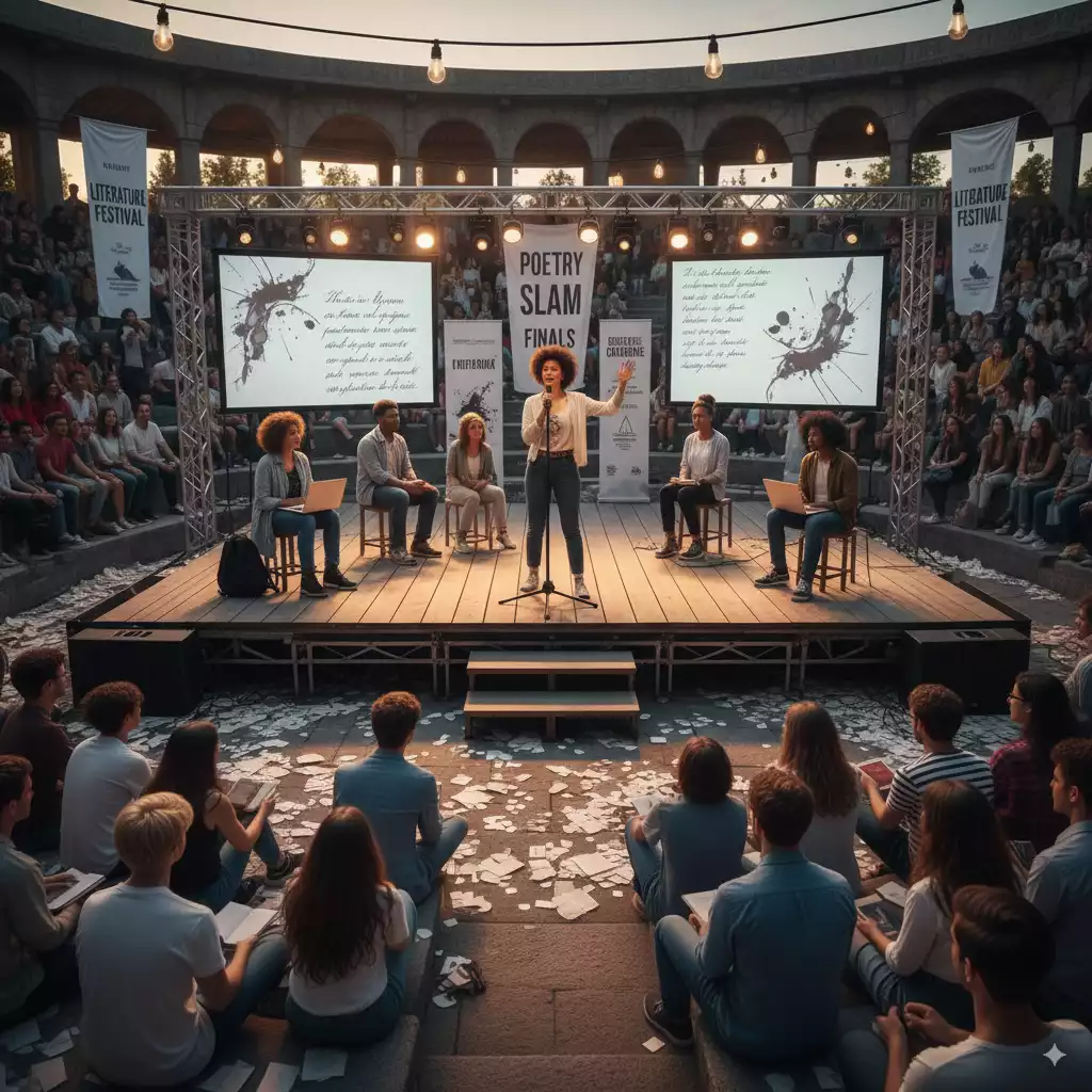 Literature Festival Poetry Slam