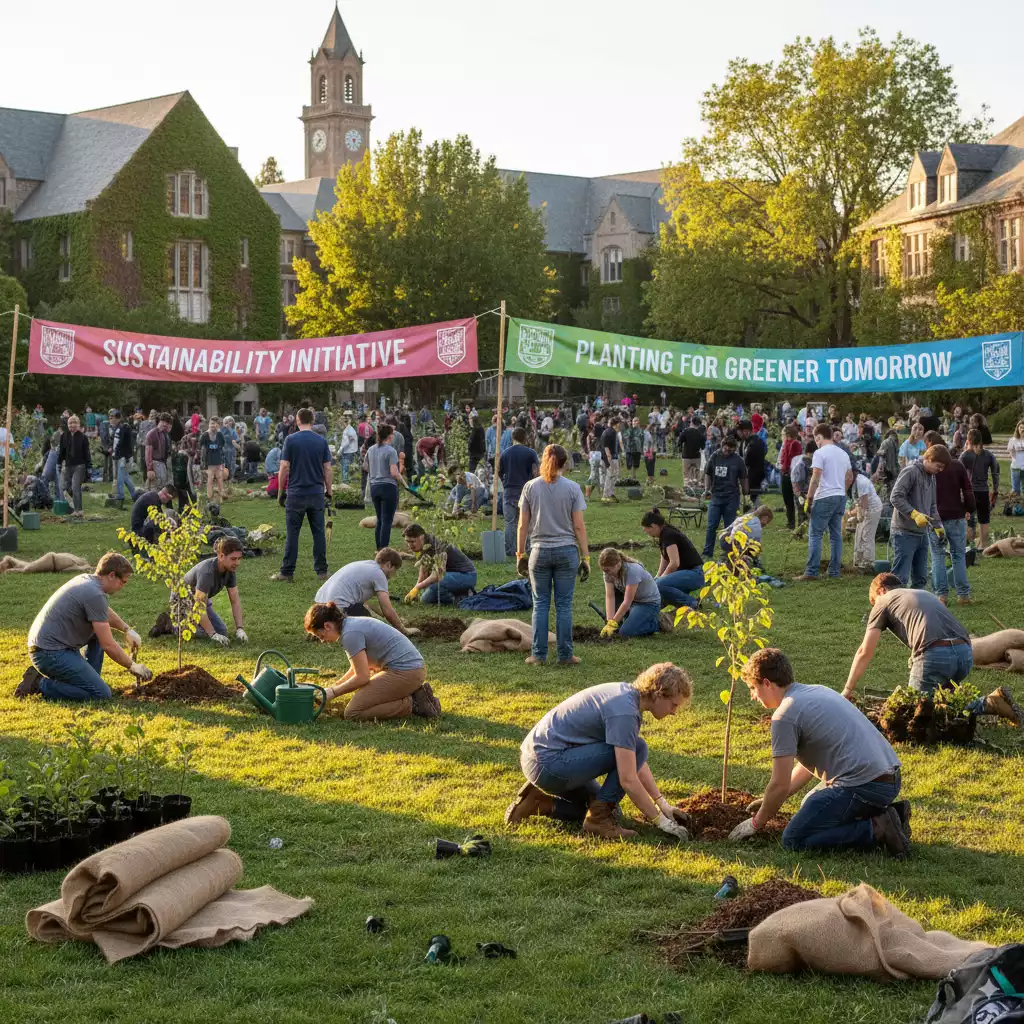Sustainability Tree Planting